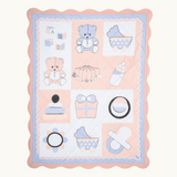 Little Charms Coral Quilt