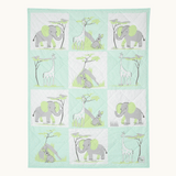 Wildlife Pistachio Quilt