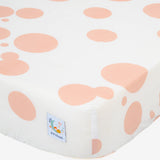 Little Charms Coral Crib-sheet