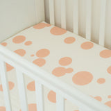 Little Charms Coral Crib-sheet