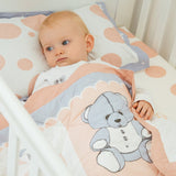 Little Charms Coral Quilt