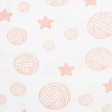Lullaby Peach Crib-sheet