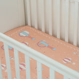 Lullaby Peach Crib-sheet