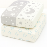 Twilight Mint Crib-sheet