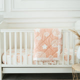Lullaby Peach Crib-sheet