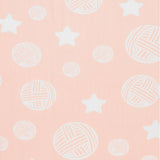 Sunshine Peach Crib-sheet