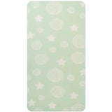 Wildlife Plum Crib-sheet