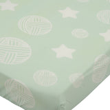 Safari Pistachio Crib-sheet