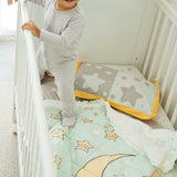 Twilight Mint Crib-sheet