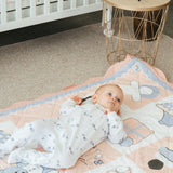 Little Charms Coral Quilt