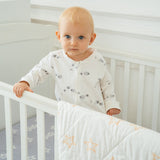 Little Charms Coral Crib-sheet
