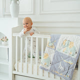 Twilight Mint Crib-sheet