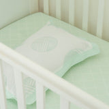 Wildlife Pistachio Crib-sheet