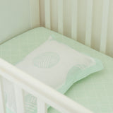 Wildlife Plum Crib-sheet