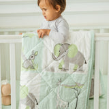 Safari Pistachio Crib-sheet