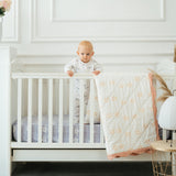 Little Charms Coral Crib-sheet